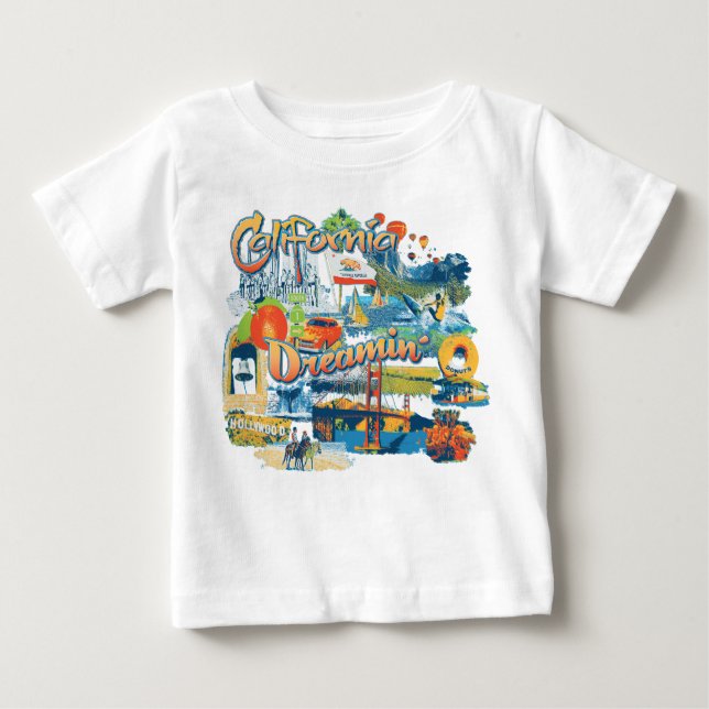 California Dreaming Baby T-shirt (Vorderseite)