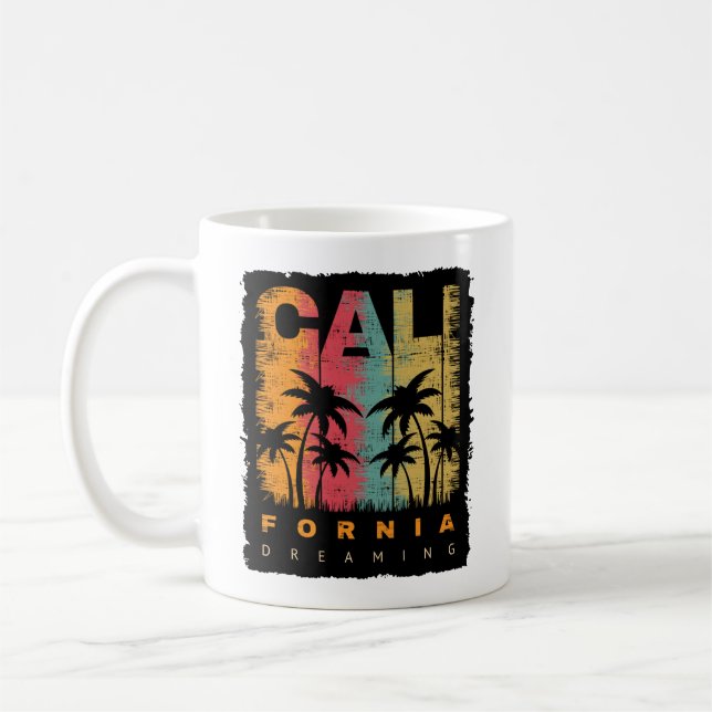 California Dreaming Kaffeetasse (Links)