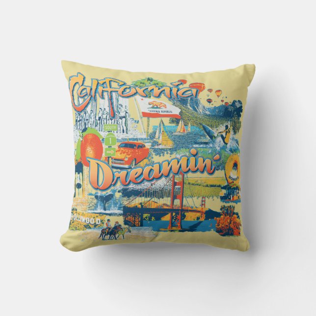 California Dreaming Kissen (Vorderseite)