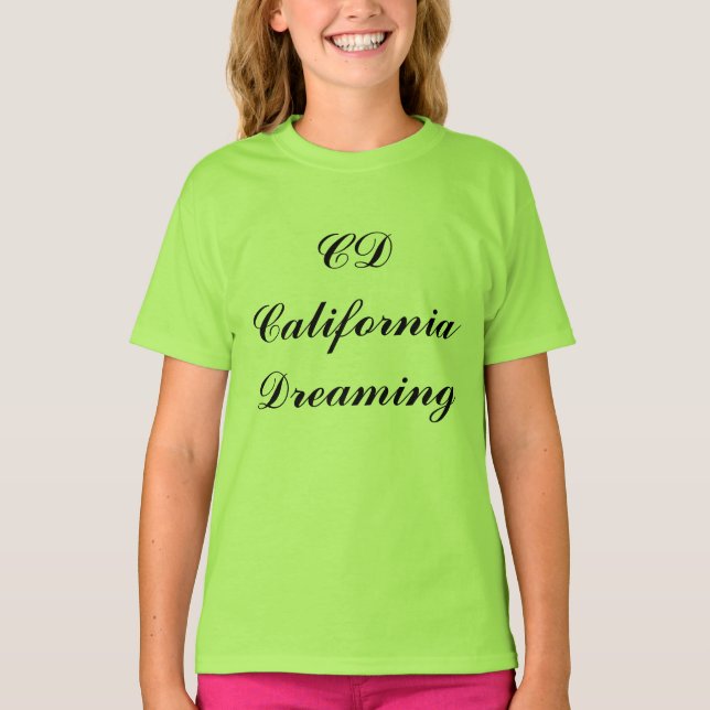California Dreaming Monogram T-Shirt (Vorderseite)