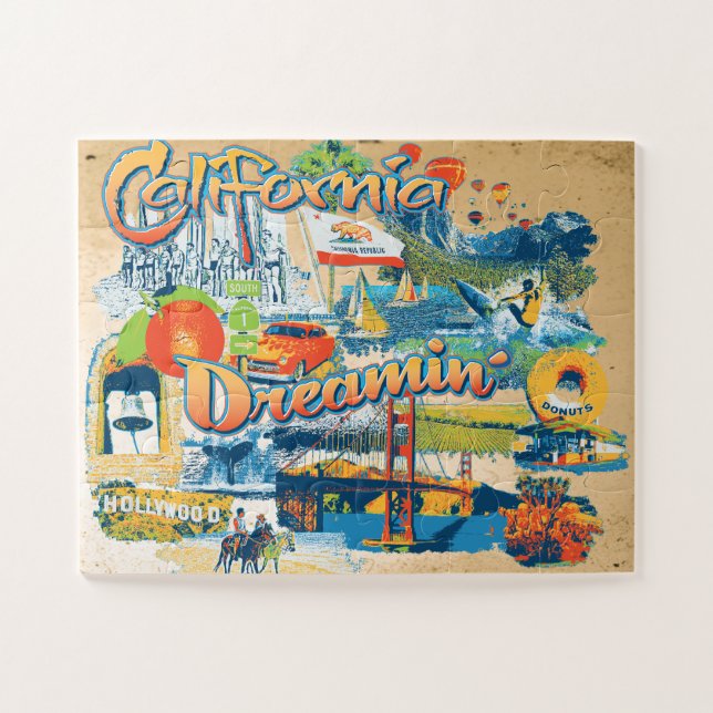 California Dreaming Puzzle (Horizontal)