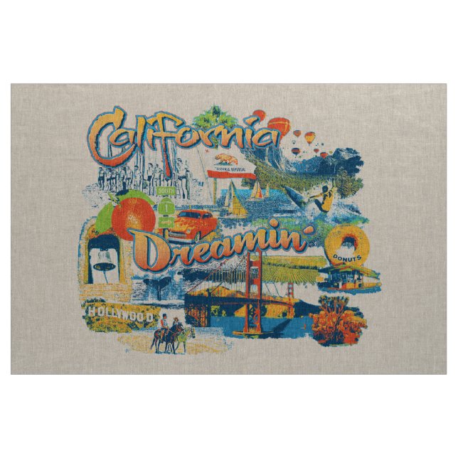 California Dreaming Stoff (Yard (91,4 cm))