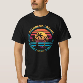 California Dreams 1980 Sunset T-Shirt