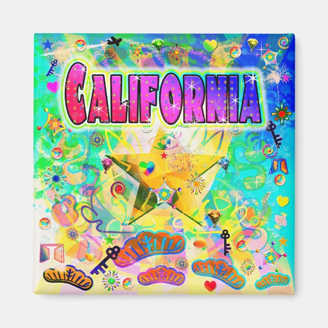California Epoch Hour Magnet (Vorne)