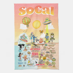 California Eternal Summer Towel Geschirrtuch