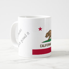 California Flag and Motto Tasse