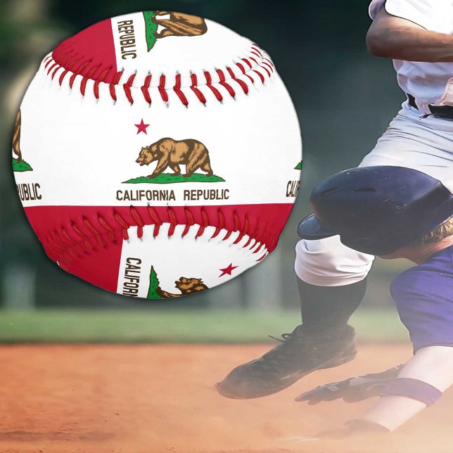 California Flag, California sports / Baseball Ball (Von Creator hochgeladen)