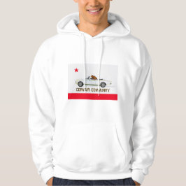 California Flag Corvair Cabrio Hoodie