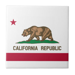 California Flag Fliese
