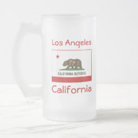 California Flag Map City Tasse