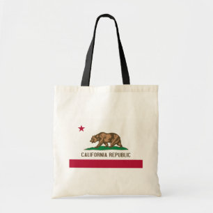 California Flag Mini Tote Bag Tragetasche