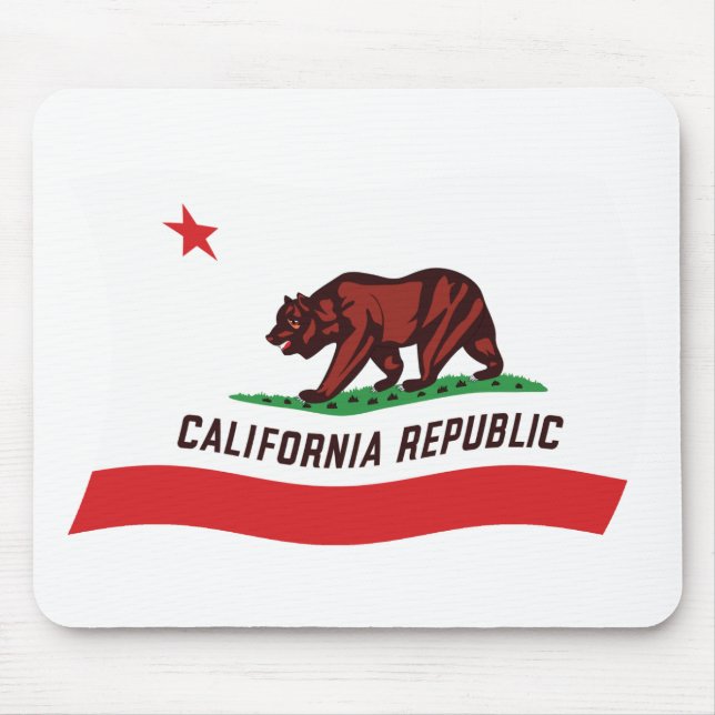 California Flag Mousepad (Vorne)