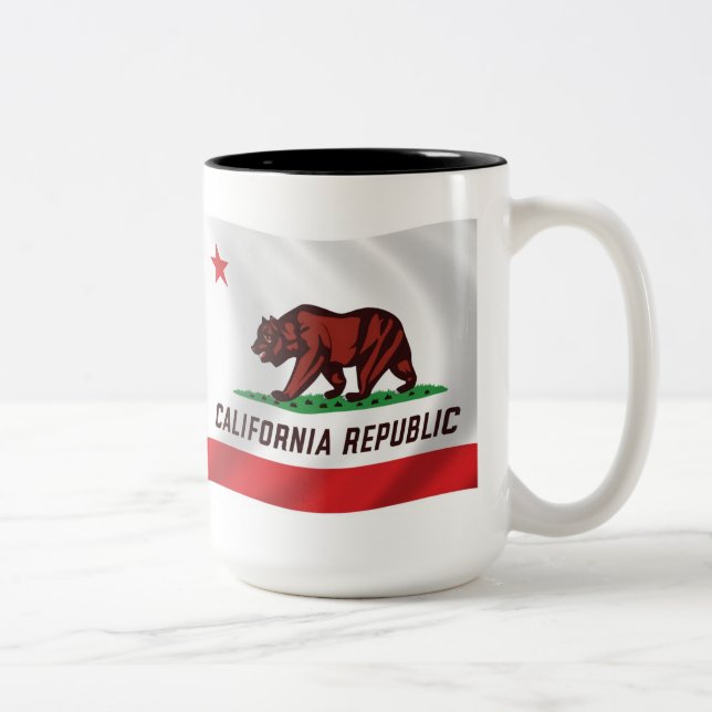 California Flag Tasse (Rechts)