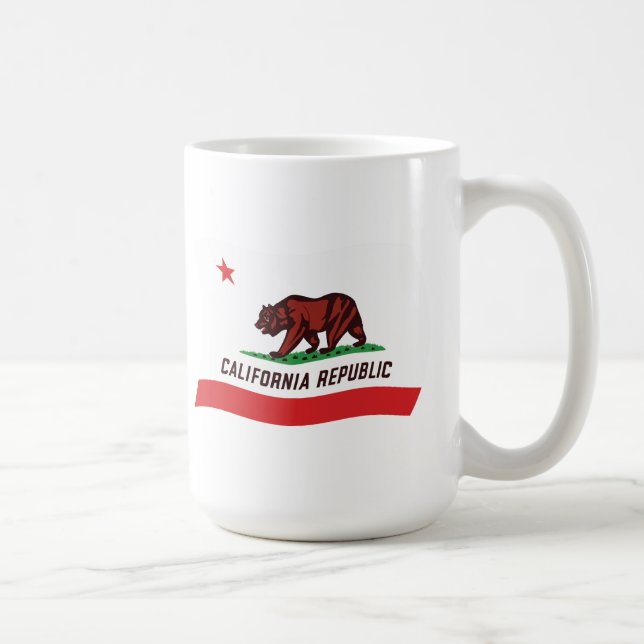 California Flag Tasse (Rechts)