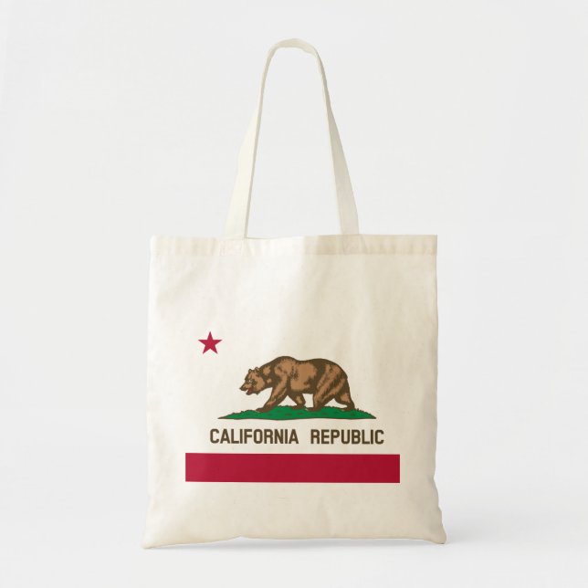 California Flag Tragetasche (Vorne)