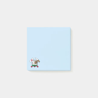 California Geologist's Rock Hammer Flag Logo Post-it Klebezettel