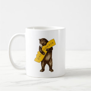 California Geschenk für California Lover Bear Hugg Kaffeetasse