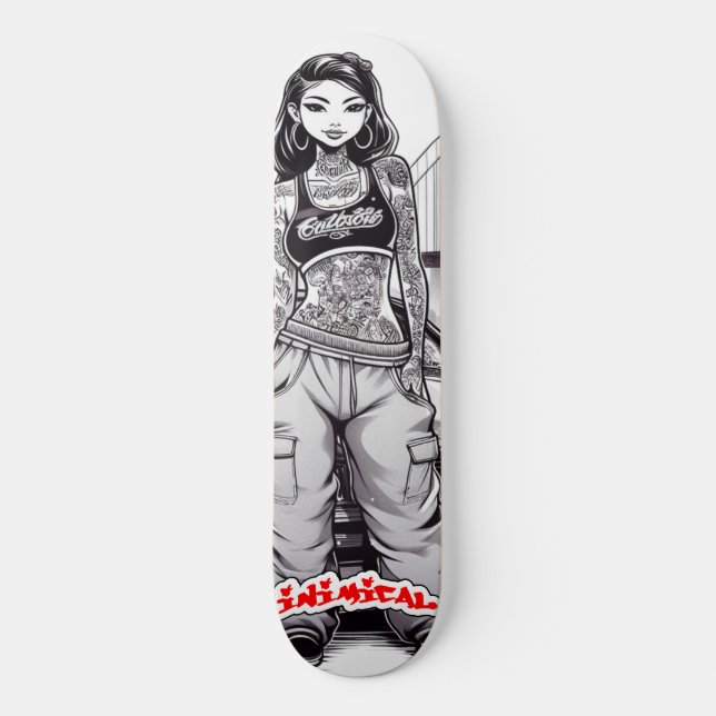 California Girl Skateboard (Vorderseite)