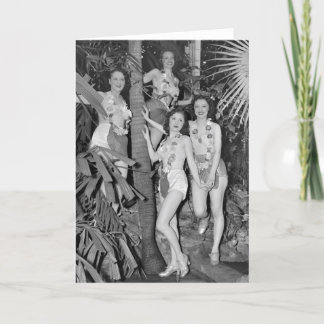 California Girls, 1930er Karte