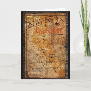 California Gold Rush Poster