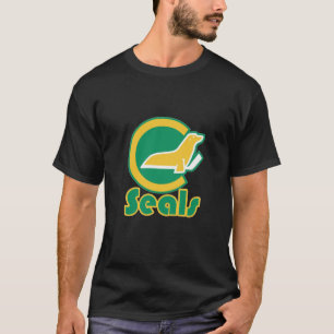 California Golden Seals Hockey NHL Vintage-Logo T-Shirt