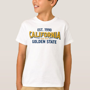 California Golden Staat Vibes T - Shirt
