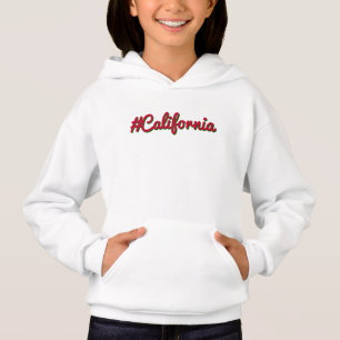 California Hashtag - Minimalistische Westküste Hoodie
