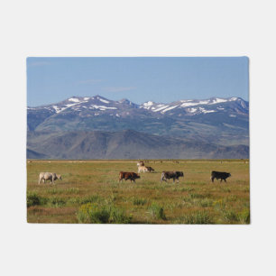 California HWY 395 Landschaft Fußmatte
