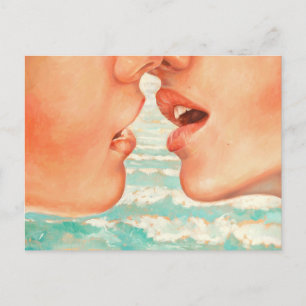 California Kiss Postkarte