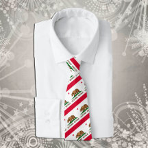 California Krawatte, Fashion USA, Flag Business