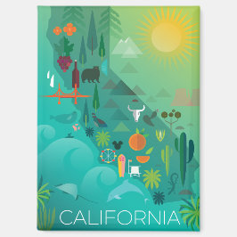 California Kühlschrank Magnet