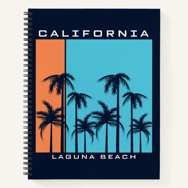 California Laguna Beach Notizbuch (Vorderseite)