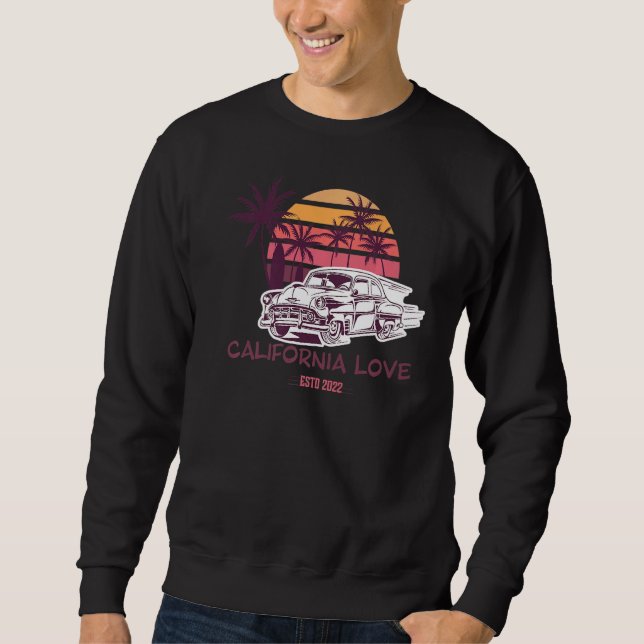 California Liebe Beach Sweatshirt (Vorderseite)