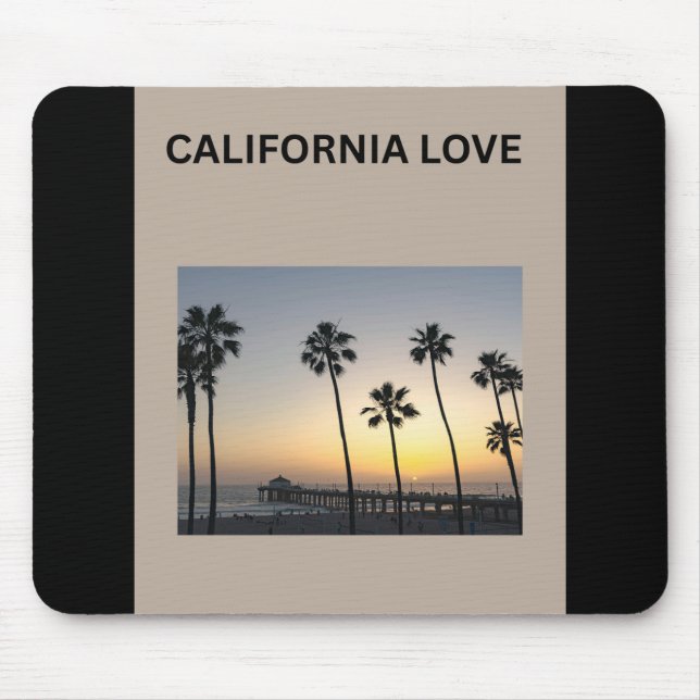 California Liebe ❤️ Mousepad (Vorne)