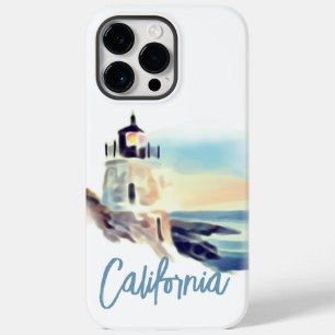 California Lighthouse Sunset Malerei Case-Mate iPhone 14 Pro Max Hülle
