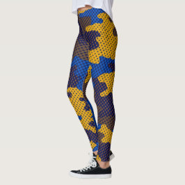 California Los Angeles Coastal Bear camo Leggings