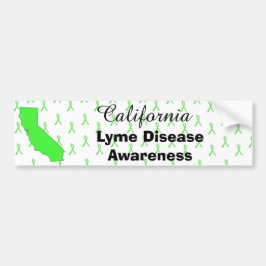 California Lyme Disease Awareness Autoaufkleber