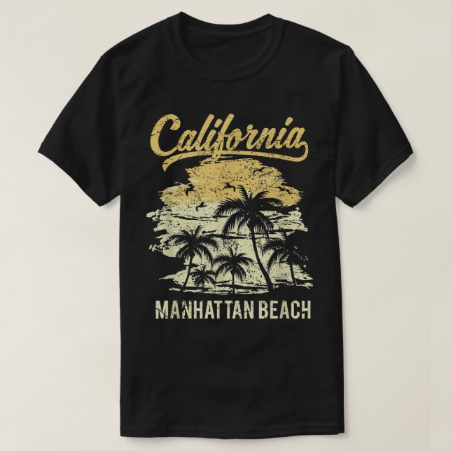 California Manhattan Beach T-Shirt (Design vorne)
