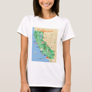 California Map Shirt