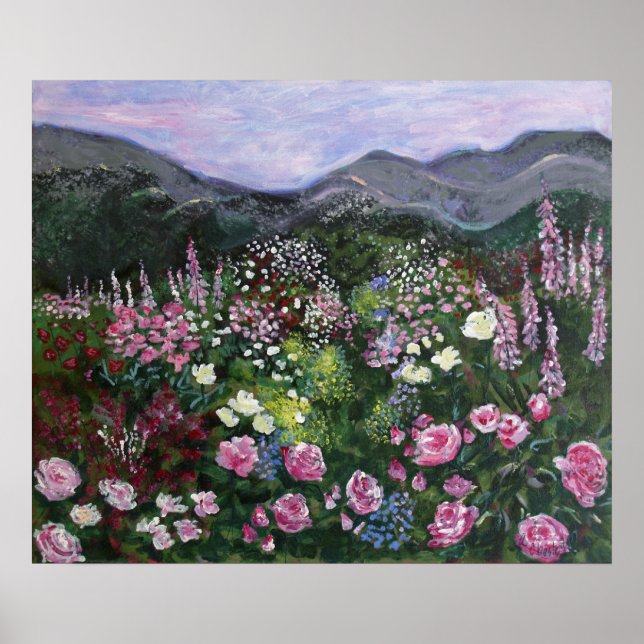 California Meadow Poster (Vorne)