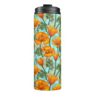 California Mohnthermalwäscher Thermosbecher