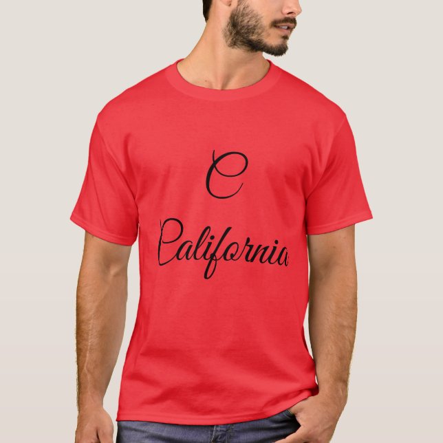 California Monogram T-Shirt (Vorderseite)