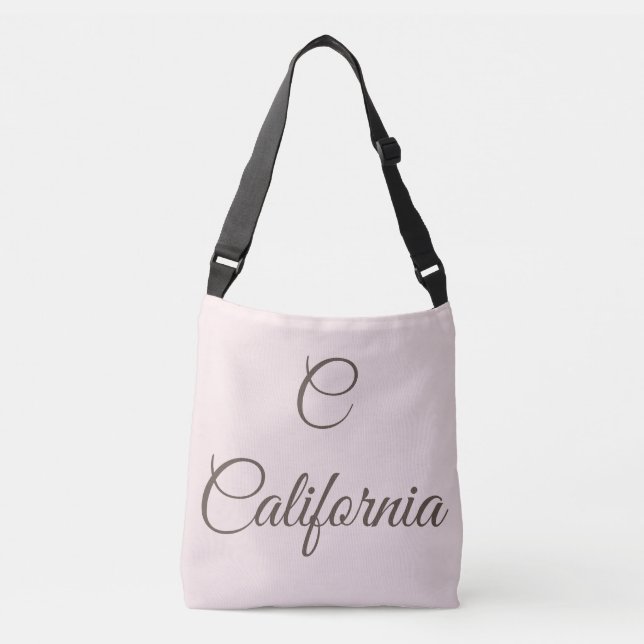 California Monogram Tragetaschen Mit Langen Trägern (Vorderseite)