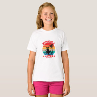 California-Motorrad-Paar T-Shirt