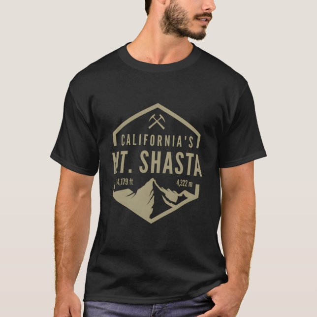 California Mt Shasta T-Shirt (Vorderseite)