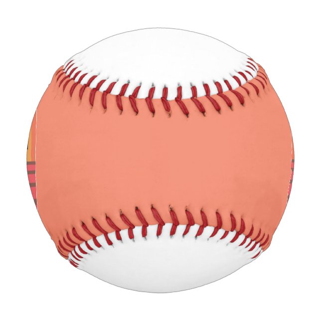 California Niedlich Design Geschenkideen Sunset Pa Baseball (Vorderseite)