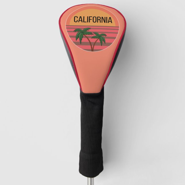 California Niedlich Design Geschenkideen Sunset Pa Golf Headcover (Vorderseite)