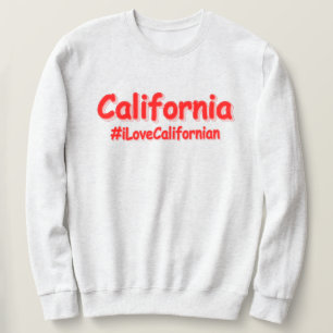"California" Niedliches Design. Jetzt kaufen Sweatshirt