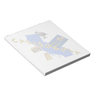 California Notepad (2) sizes Notizblock