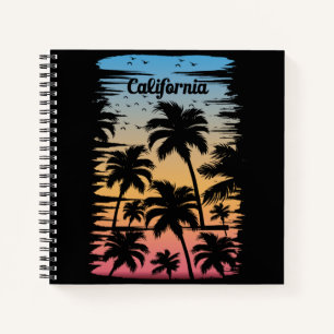 California Palm Tree Notizbuch